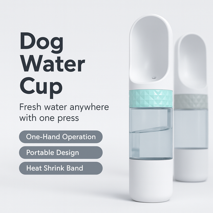 Dog Water Cup Portable Pet Supplies For Water Bottle Dog Drinking Bowl Cup Outdoor Travel Dogs Cats Water Dispenser Feeder